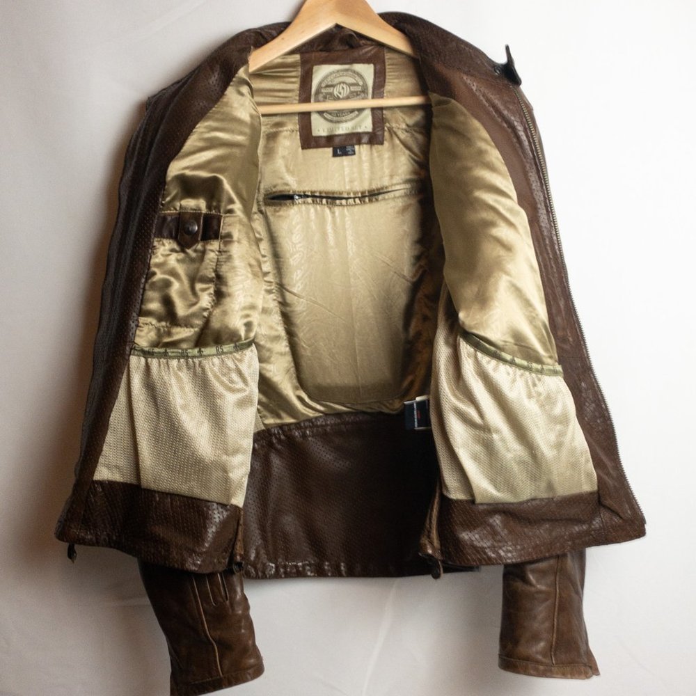 Roland Sands Ronin RS Signature Leather Jacket Size Large - Picture 4 of 9